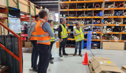 Customers Being Shown Around Queensland Gaskets